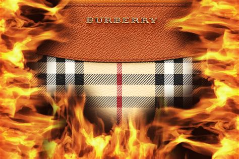 burberry scandal burning|burberry brand.